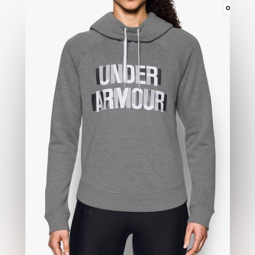 Under Armour Po Graphic Funnel Neck Hoodie